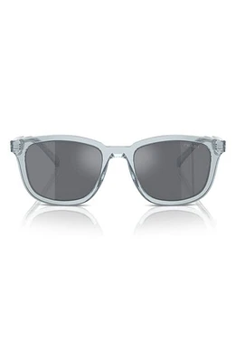 Prada 55mm Pillow Sunglasses in Blue at Nordstrom