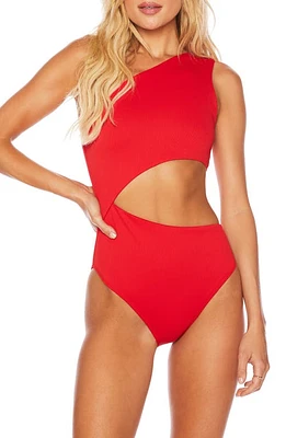 Beach Riot Celine Cutout One-Shoulder One-Piece Swimsuit at Nordstrom