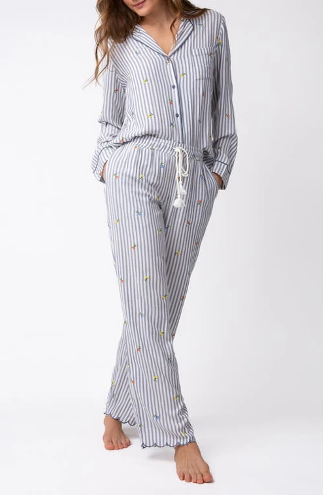 PJ Salvage Build Buttercup Pajamas Ivory at Nordstrom,