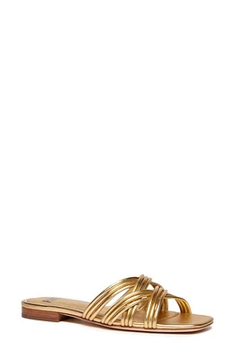 PAIGE Dina Slide Sandal Gold at Nordstrom,