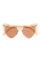 BP. Bold Heart Sunglasses in Beige at Nordstrom