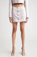 ALIETTE Satin Miniskirt Lavender at Nordstrom,