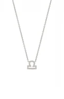 BYCHARI Zodiac Pendant Necklace in Libra at Nordstrom