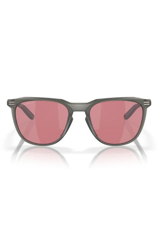 Oakley Thurso 54mm Prizm Round Sunglasses in Smoke at Nordstrom