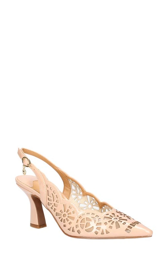 J. Reneé Valerian Slingback Pump in Beige at Nordstrom, Size 7.5