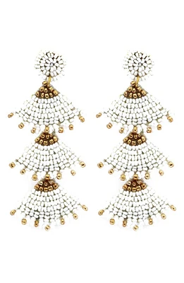 Panacea Beaded Fan Drop Earrings in at Nordstrom