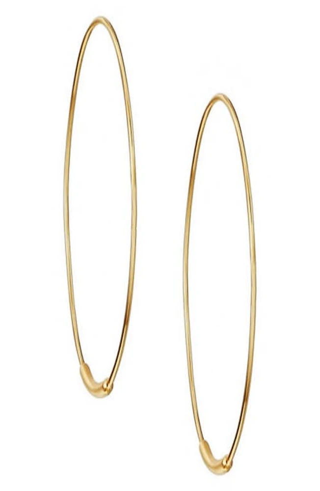 Lana Small Magic Hoops in Yellow Gold at Nordstrom