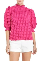 English Factory Textured Mock Neck Top at Nordstrom,