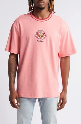 PUMA x Palomo T7 Embroidered T-Shirt Passionfruit at Nordstrom,