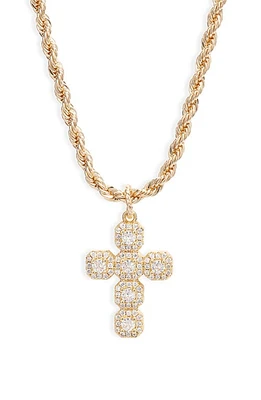 Child of Wild Nelli Cross Pendant Necklace in Gold at Nordstrom