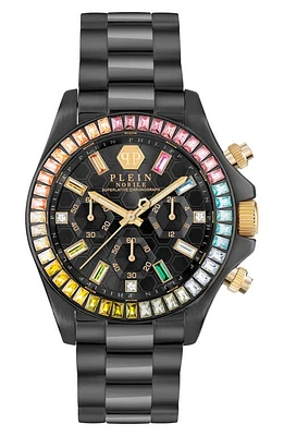 PHILIPP PLEIN Nobile Silicone Strap Chronograph Watch