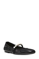 Stuart Weitzman Goldie Ballet Flat Lacquered Nappa at Nordstrom,