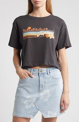 Rip Curl Sunset Crop Cotton Jersey Graphic T-Shirt at Nordstrom,