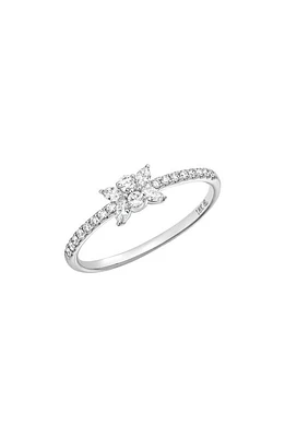 Bony Levy Getty Diamond Stacking Ring 18K White Gold at Nordstrom,