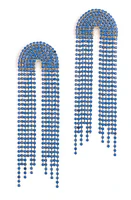 Deepa Gurnani Adina Bead Chandelier Earrings in Denim at Nordstrom