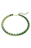 Swarovski Millenia Crystal Collar Necklace in Green at Nordstrom