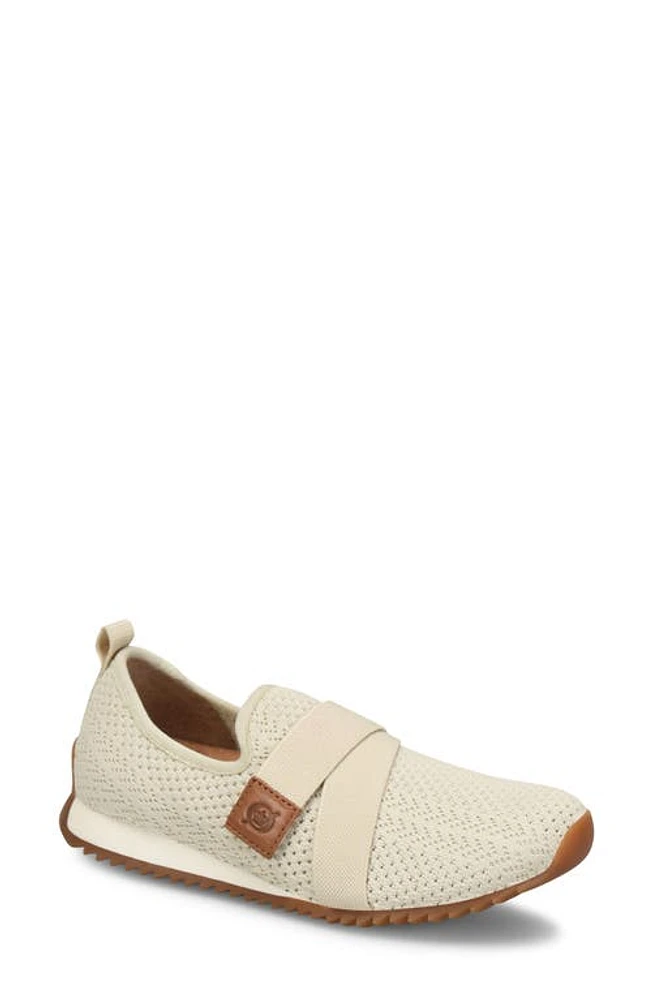 Børn Newberry Knit Sneaker in Cream Knit Fabric at Nordstrom, Size 11