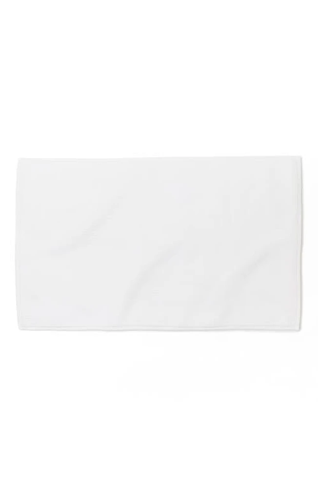 Coyuchi Temescal Ribbed Organic Cotton Bath Mat in Alpine White at Nordstrom