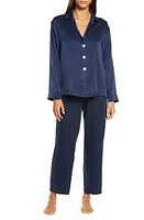 Lunya Long Sleeve Washable Silk Pajamas at Nordstrom,