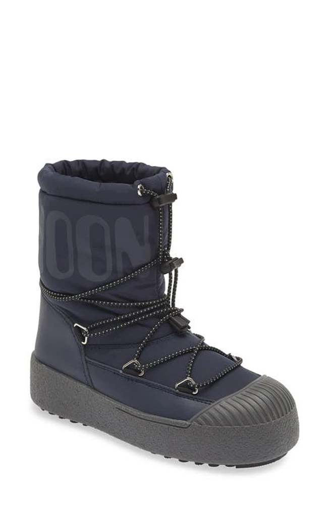 Moon Boot Kids' Polar Water Repellent Winter Blue at Nordstrom, Eu