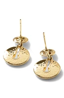 John Hardy Classic Chain Hammered Drop Earrings in Gold 18K at Nordstrom