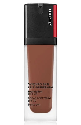 Shiseido Synchro Skin Self-Refreshing Liquid Foundation in 540 Mahogany at Nordstrom