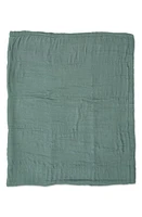 little unicorn Deluxe Muslin Quilted Throw in Sage at Nordstrom