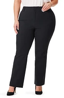 NIC+ZOE Plaza Demi Bootcut Ankle Pants in Black Onyx at Nordstrom, Size 16W