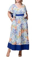 Kiyonna Mediterranean Breeze Maxi Dress at Nordstrom,