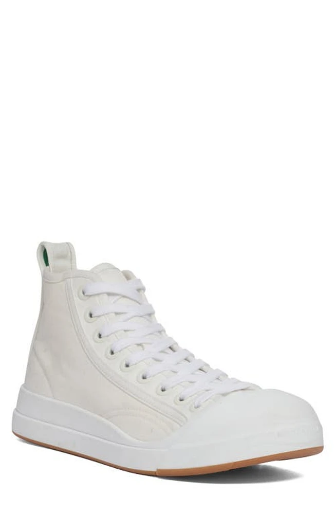 Bottega Veneta Vulcan High Top Sneaker 9122 Optic White at Nordstrom,