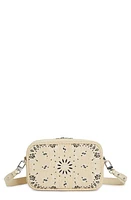 AMIRI Bandana Embroidered Camera Bag in Alabaster at Nordstrom