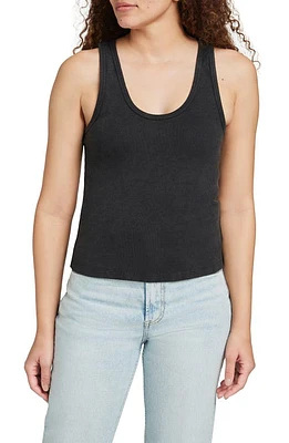 Faherty Sunwashed Stretch Organic Cotton Rib Tank at Nordstrom,