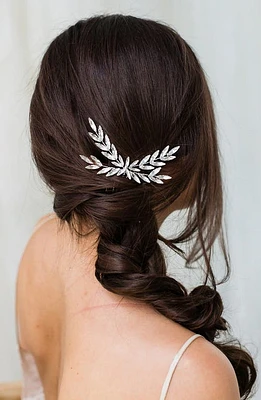 Brides & Hairpins Makenna Crystal Hair Comb in Silver at Nordstrom