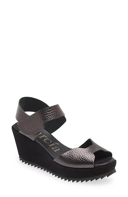 Pedro Garcia Fama Platform Wedge Sandal Cervo at Nordstrom,