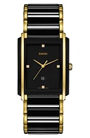 RADO Integral Diamond Ceramic Bracelet Watch