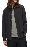 AllSaints Gleason Chambray Snap-Up Shirt at Nordstrom,