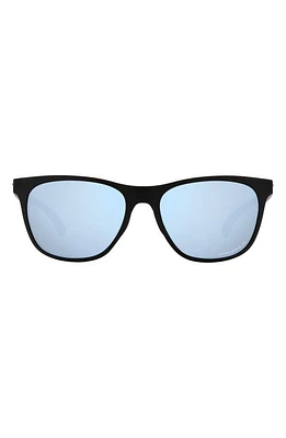 Oakley Leadline 56mm Prizm Polarized Square Sunglasses in Matte Black at Nordstrom