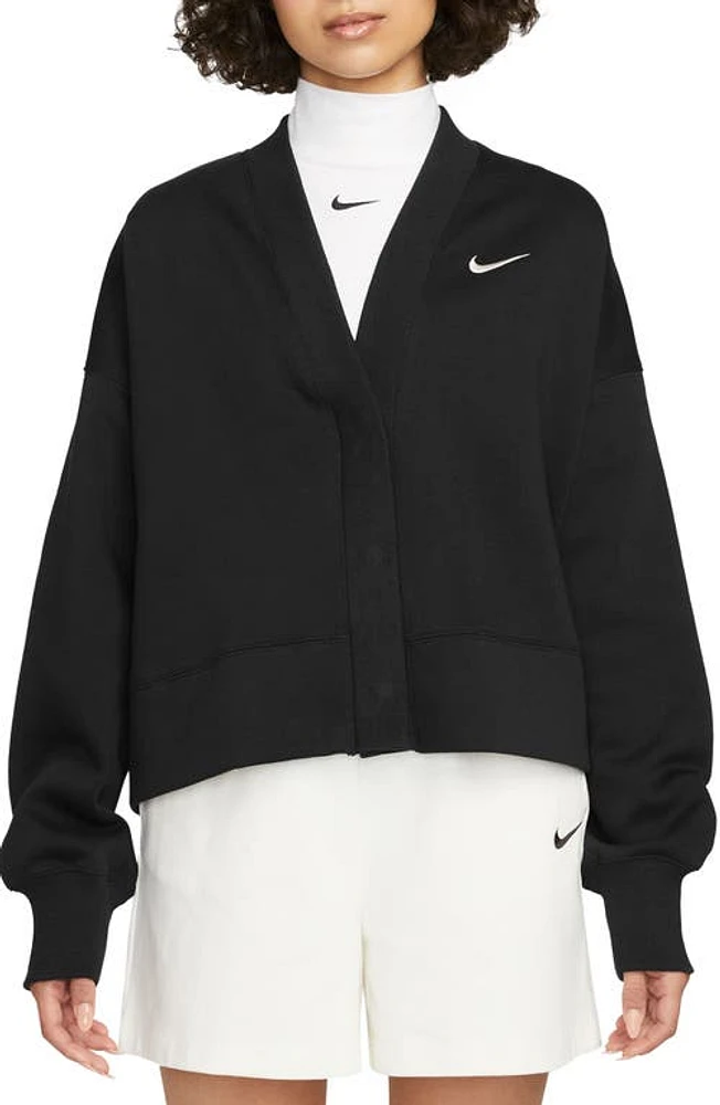 Nike Sportswear Phoenix Fleece Oversize Cardigan at Nordstrom,