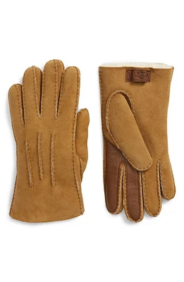 UGG(r) Genuine Shearling Tech Gloves at Nordstrom,