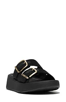 FitFlop F-Mode Shimmer Buckle Sandal at Nordstrom,