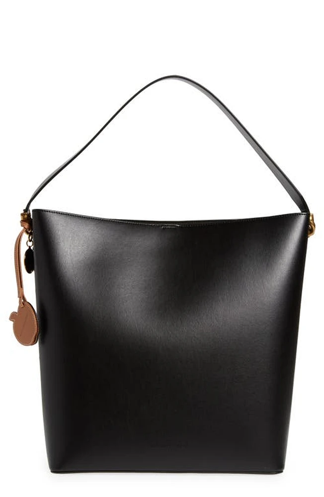 Stella McCartney Frayme Laced Faux Leather Tote in Black at Nordstrom