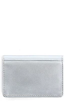 ROYCE New York Leather Card Case in Silver- Deboss at Nordstrom