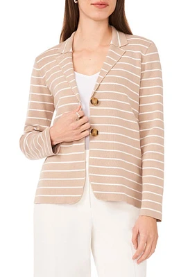 halogen(r) Stripe Knit Blazer at Nordstrom,