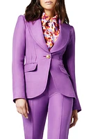 Smythe Pintuck Blazer Violet at Nordstrom,