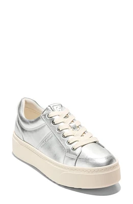 Cole Haan Grandpro Max Platform Sneaker Silver Multi at Nordstrom,