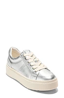 Cole Haan Grandpro Max Platform Sneaker Silver Multi at Nordstrom,