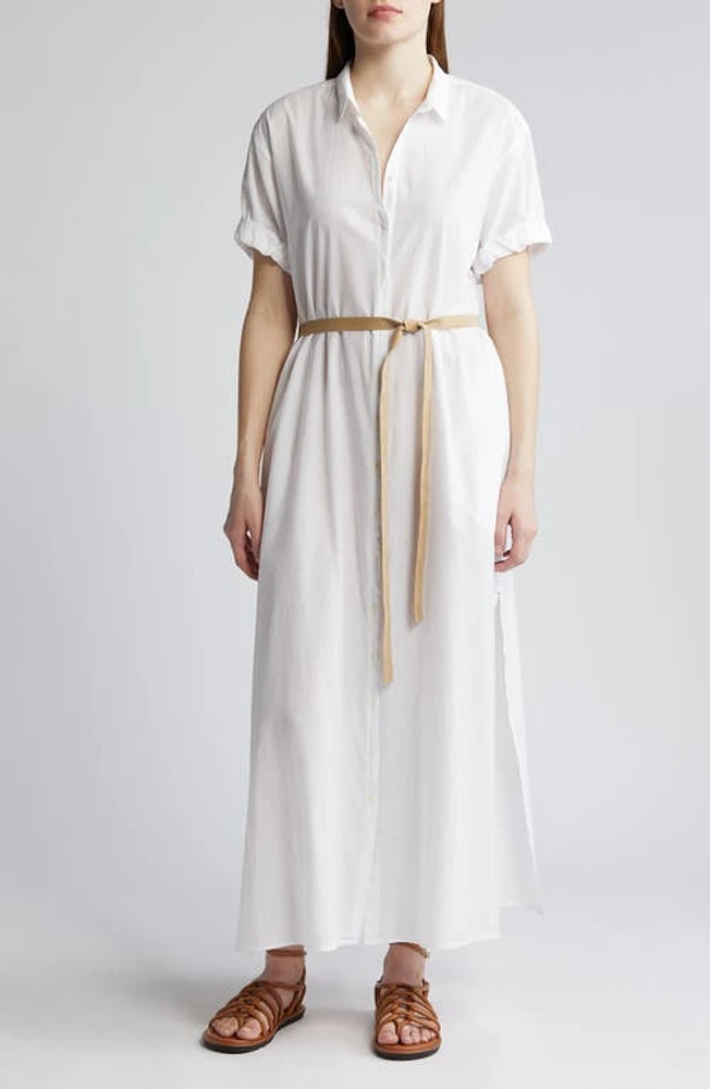 XÍRENA Linnet Cotton Maxi Shirtdress at Nordstrom,