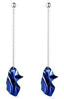 Sterling King Gelsey Fold Drop Earrings in Cobalt at Nordstrom