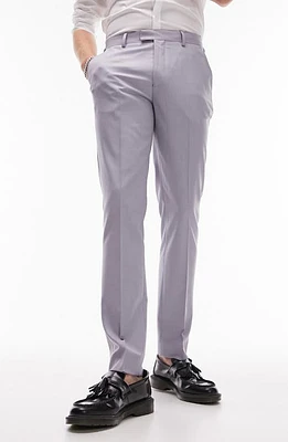 Topman Skinny Suit Pants Mid Blue at Nordstrom, X