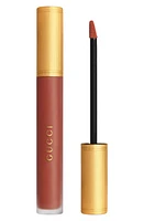 Gucci Rouge À Lèvres Liquid Matte Lipstick in 505 Janet Rust at Nordstrom